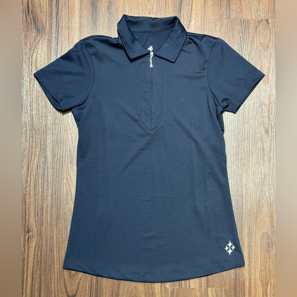 New Jofit Navy Blue Performance Polo – XS